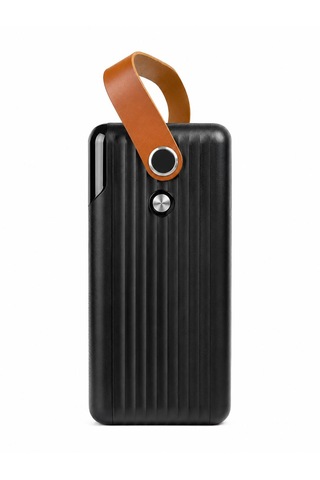 80.000mah Taşınabilir Powerbank Hızlı Şarj 3 Usb Çıkışlı Type-c Lightning Kablo Lcd Gösterge Siyah - Siyah