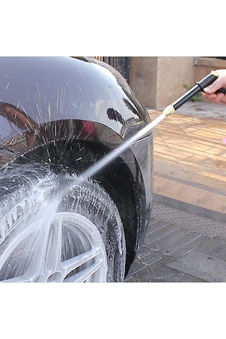 Hallow Taşınabilir Yüksek Basınçlı Sulama Makinesi Siyah