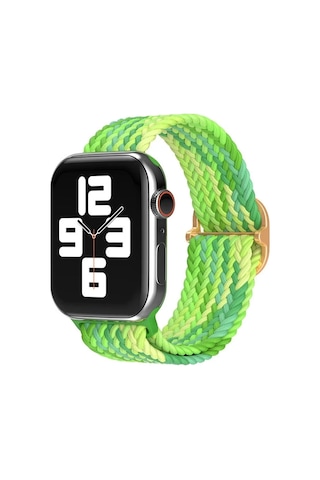 Znv Zenvia Mey İthalat Watch 38mm Star Kordon - Turkuaz-yeşil Znv2025 Cmn