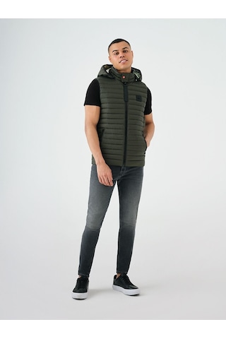 LOFT Regular Fit Erkek Yelek Lf2032152 Q1.v1 Haki