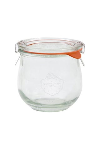 Weck Lale Cam Saklama Kavanozu 2 Adet 370 ML