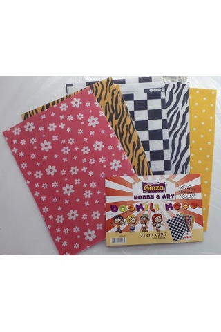 A4 Karışık Renk 10 Lu Paket Keçe