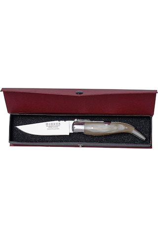 Joker Na120 Classical Folding Knife Bandolera Boynuz Saplı Kamp Çakı Çok Renkli