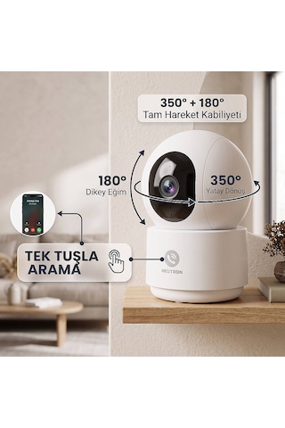 Neutron Ntl-ıp15-3mp Akıllı Ev Kamerası