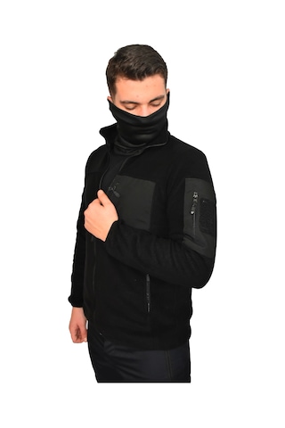 Mysia Outdoor Siyah Taktik Polar Mont 7 Cep Siyah