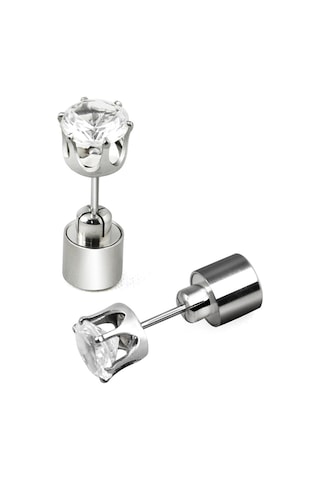 1 Çift Moda Led Küpe Parlayan Işık Up Elmas Küpe Saplama Yeşil