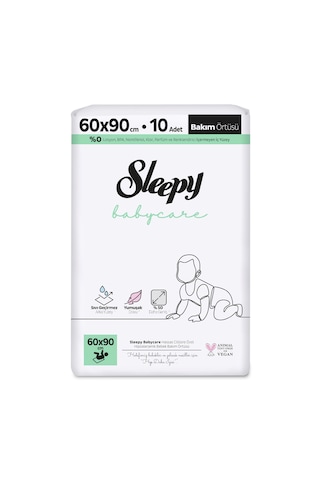 Sleepy Babycare Bebek Bakım Örtüsü 60 x 90 CM 10 Adet