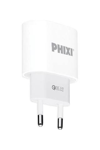 Phixi QCH271M Force Akım Korumalı 15 W / 3 A Qualcomm 3.0 Micro USB Kablolu Şarj Cihazı