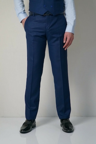 Üst Kalıte Klasık Kesım Battal Polıvıskon Kumaş Pantolon İndigo