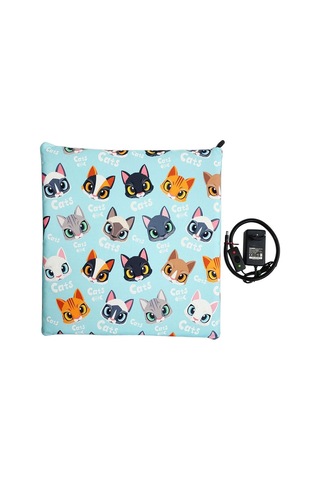 Evcil Hayvan İzleme Güvenlik Kamerası Ve Kedi Köpek Isıtıcı Minder Set 45cmx45cmx5cm