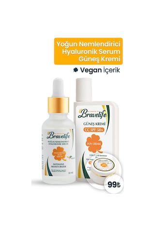 Yoğun Nemlendirici Aloe Vera Aydınlatıcı Eşitleyici Panthenol B5 Vitamin Hyaluronic Asit-güneş Kremi