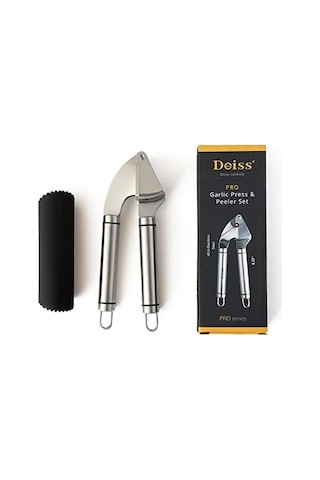 Deiss Pro Elma Dilimleme & Tart Seti - Kesici, Wedger, Bölücü - Ergonomik Kaymaz Ve Kulp Keskin Paslanmaz Çelik Bıçaklar - Dayanıklı Yapı - Bulaşık Makinesi Güvenli