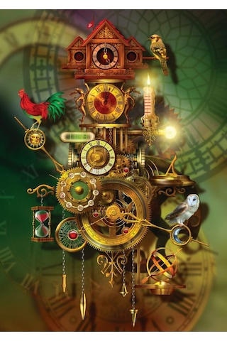 Ks Games 1500 Parça Its About Time Puzzle - Ciro Marchetti