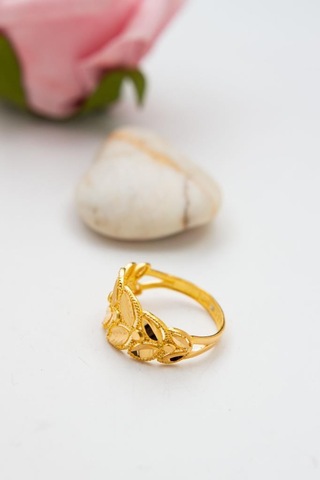 Latif Kuyumculuk 22 Ayar Altın Kalemli Yaprak Kadın Yüzük Lkyzk1538