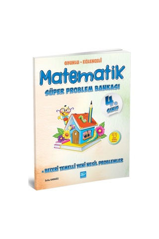 4. Sınıf Oyunlu-Eğlenceli Matematik Süper Problem Bankası