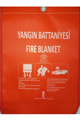 200 200 Yangın Battaniyesi