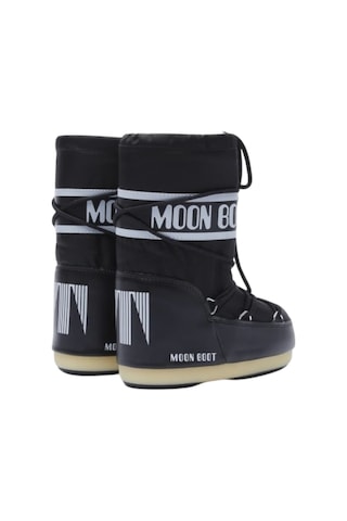 Moon Boot Moon Boot 80d1400440-n001 Moon Boot Nylon Unisex Çocuk Siyah Kar Botu Blk Siyah