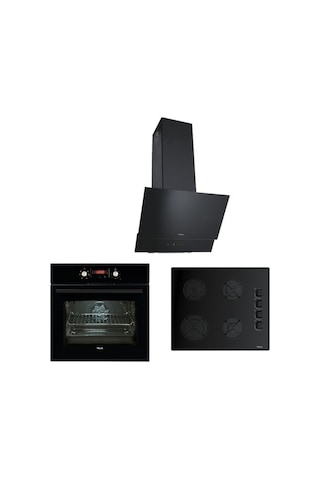 Teka Chef 5 Premium ATV 60 + GBE 64002 KBC + HAK 627 BK Siyah Ankastre Set