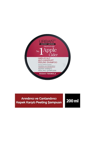 Urban Care No.1 Expert Apple Cider Kepek Karşıtı Peeling Şampuan 200 ML