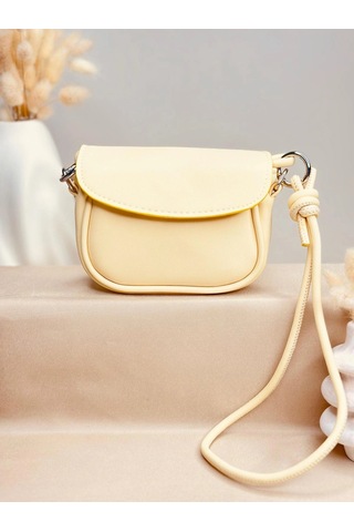 Elora Atelier Mini Flap Çapraz Askılı Bebek Sarısı Çanta Çok Renkli