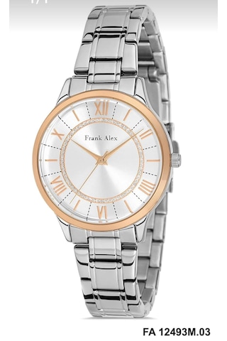 Frank Alex Bayan Kol Saati Çelik