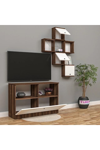 Rainbow Tv Ünitesi Mdf Siyah