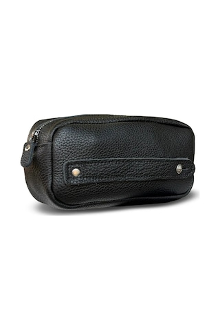Mft Leather Design Hakiki Deri Erkek Çanta El Portföyü Raven 2501 Flother Siyah