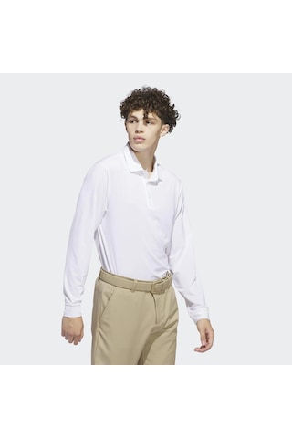 Adidas Core Ls Erkek Beyaz Uzun Kollu Beyaz Polo Tişört It7213