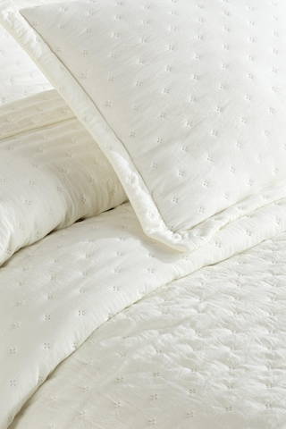 Elart Yatak Örtüsü 3 Parça Çift Kişilik Helena Ekru