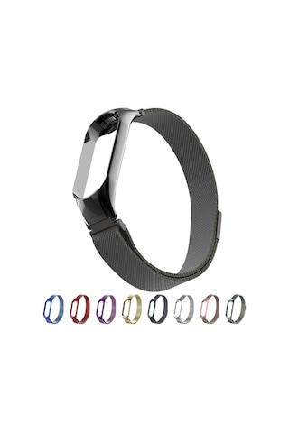 Xiaomi Mi Band 5 Metal Kayış Kordon Milano Loop (157664785)