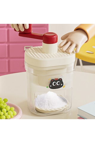 Lyon Manuel Smoothie Buz Kırıcı, Elle Çalıştırılan Kum Buz Kırıcı