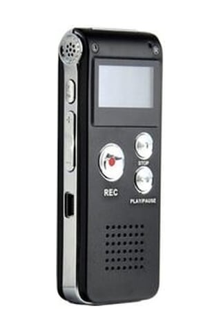 Kingboss HS-27 8 GB Dijital Ses Kayıt Cihazı Siyah