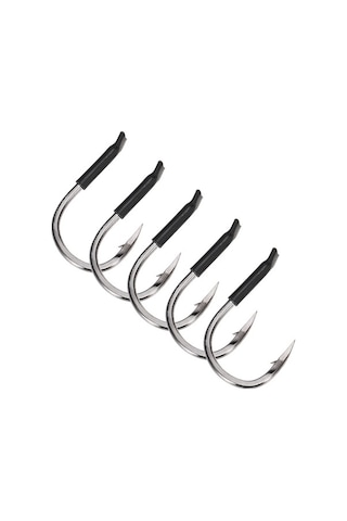 Ebitda Dayanıklı Çelik Olta Kancası Seti - 10 Adet - Büyük Balık Avı İçin