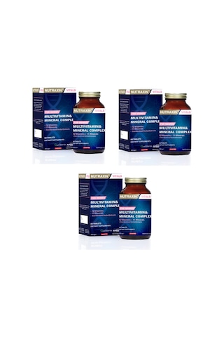 Nutraxin Multivitamin Women 60 Tablet 3 Adet