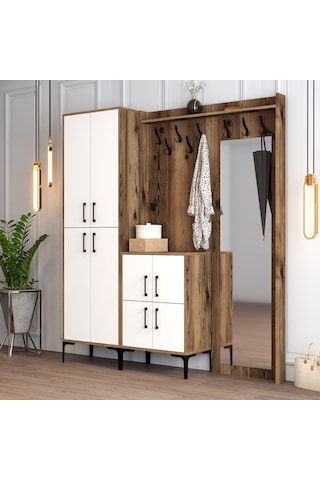 Variant Variant Berlin Abc Portmanto Ceviz/Beyaz