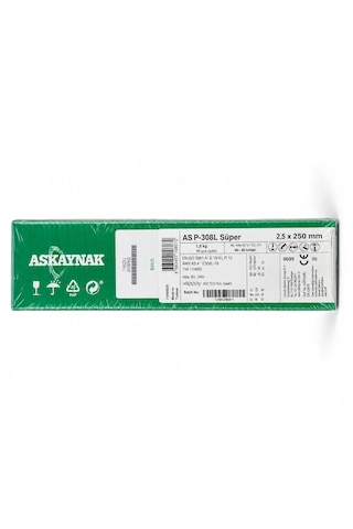 Askaynak As P-308l Süper 2.5 250 Mm Krom Elektrot