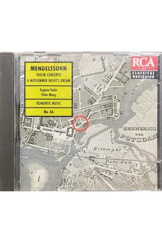 Plak Değildir Cd Dir Cd Mendelssohn Violin Concerto No 36 Cd