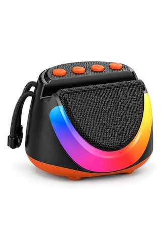 Platoon Pl-4807 Bluetooth Speaker Rgb Işıklı Usb Sd Girişli Taşınabilir Hoparlör