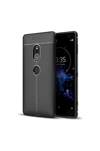 Sony Xperia Xz2 Kılıf Zore Niss Silikon Kapak Kırmızı