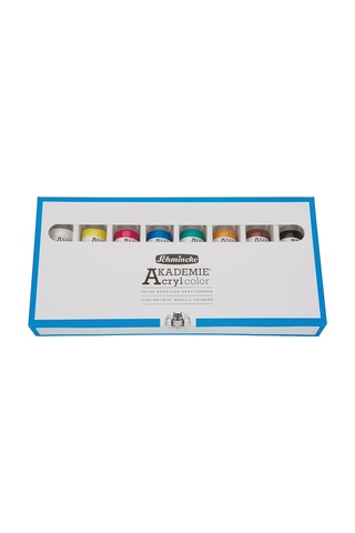 Schminke Akademie Akrilik Renk Karton-set 8 X 60 Ml Tüp