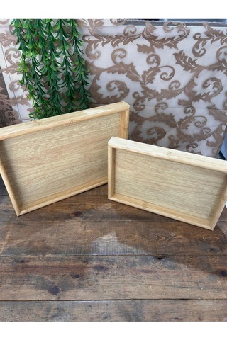 Çınar Bambu İkili Tepsi