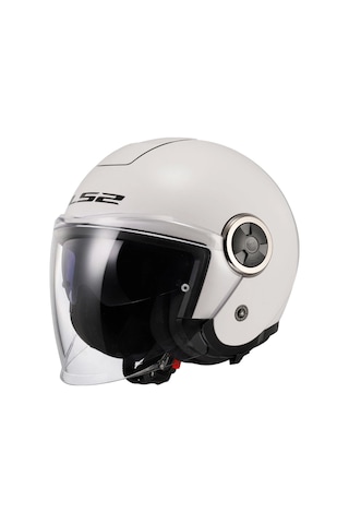 Ls2 Classy Güneş Vizörlü Kask Beyaz