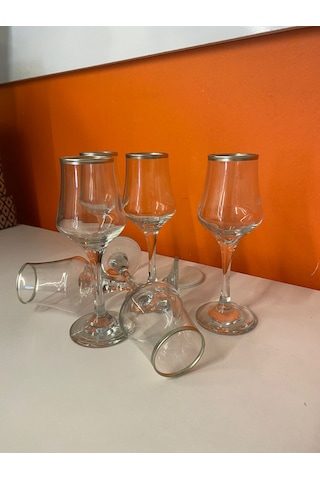 Efegil Grappa Kahve Yanı 6'lı Bardak Cam