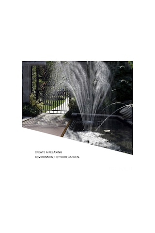 Youmex Güneş Enerjili Su Pompa, 70cm Sprinkler Yüksekliği, 200l/h Akış Hızı, Açılandırılabilir Panel, Çeşitli Sprey Başlıkları