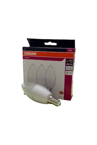 Led Value Classıc B 60 7,5w Led Ampul E14 Duy 806 Lm Sarı Işık 27