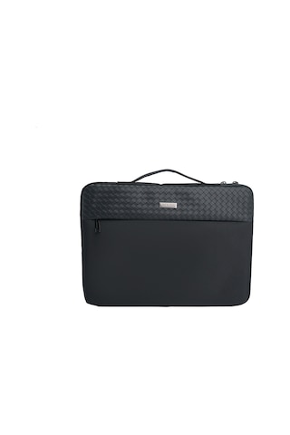 Lenyes Lb555 Voyagers Serisi 1200d Su Geçirmez 13-14 İnç Laptop Çantası Siyah