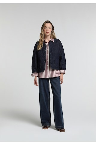 Colin's Colins Regular Fit Düğmeli Astarlı Kadın Dark İndigo Denim Ceket Cl1082792 Q1.v1 Dn45174