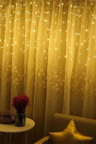 Tedaks 8 Fonksiyonlu 16 Saçaklı Perde Led 3 X 1 Günışığı Beyaz