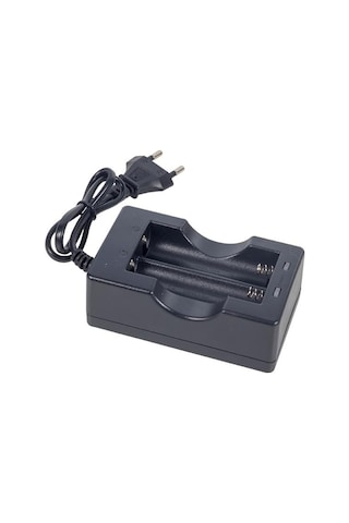 Pm-16855 Siyah 2000 Ma Li-ion 2x18650 Pil Şarj Cihazı