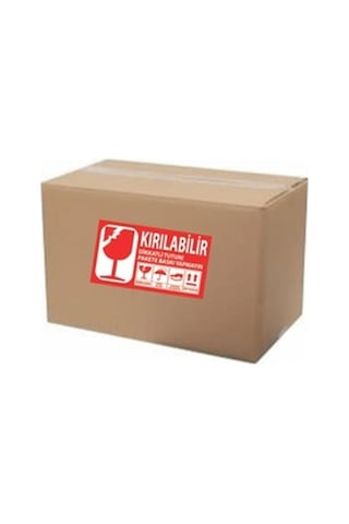 100X150 Dıkkat Kırılır Kolı Ustu Etıketı 500'lu